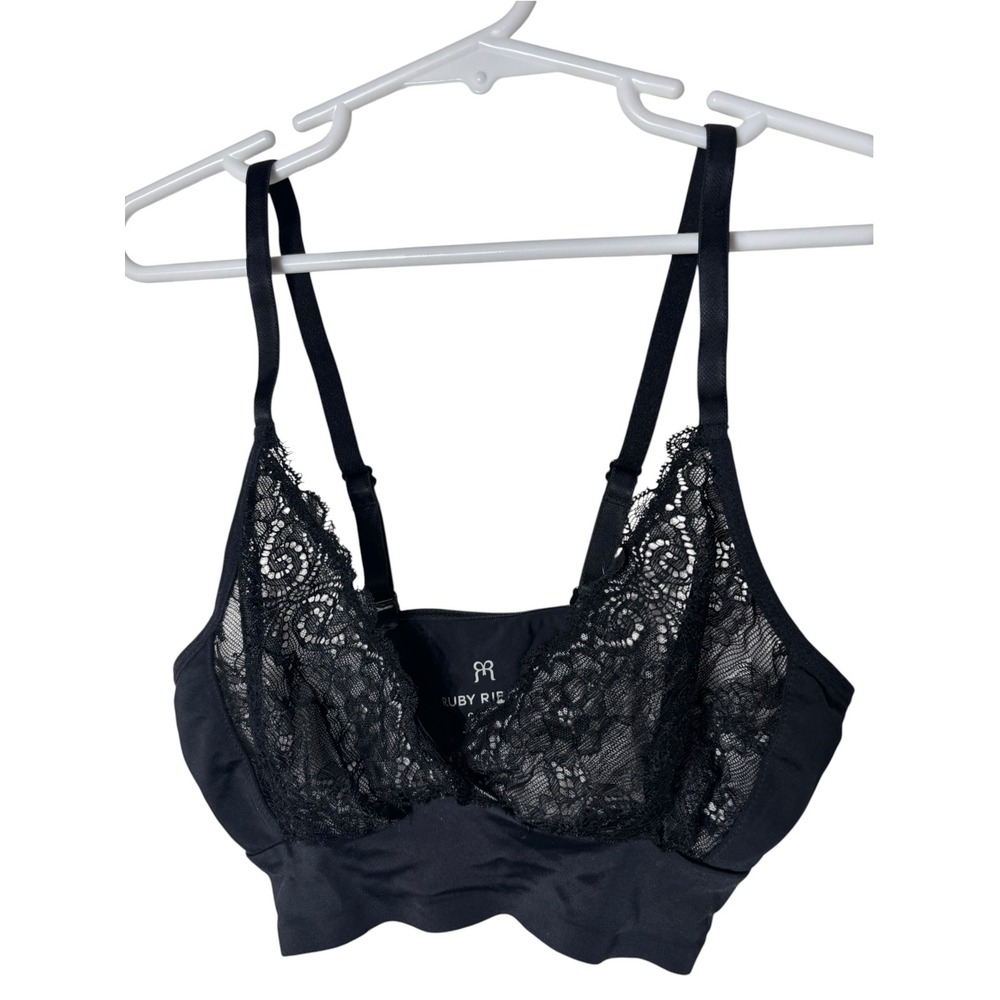 Ruby ribbon women's size 28 second skin lace demiette 1776